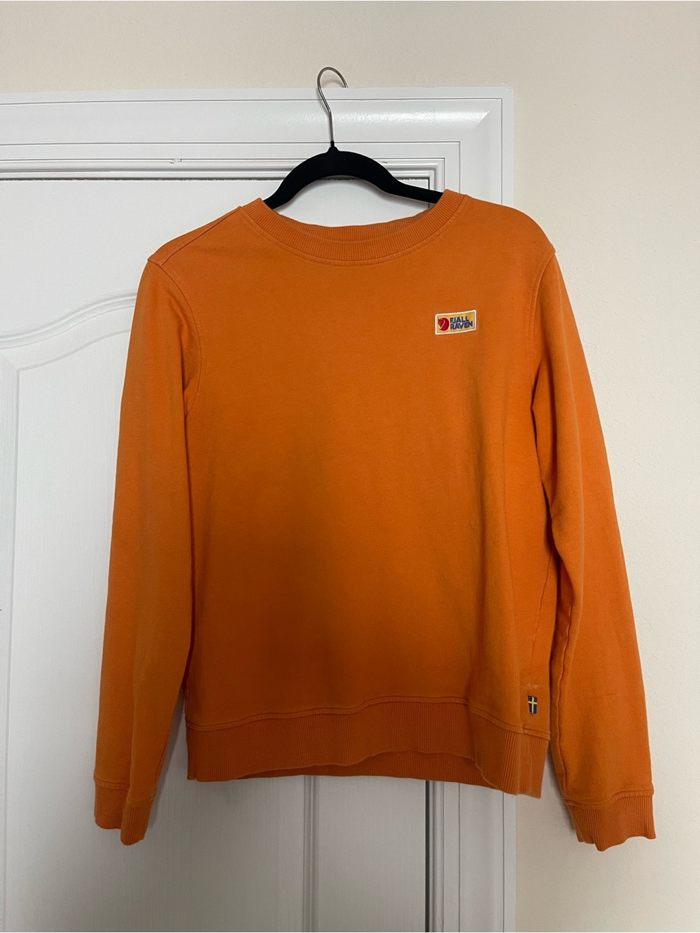Fjallraven Orange Women's Crewneck Sweater
